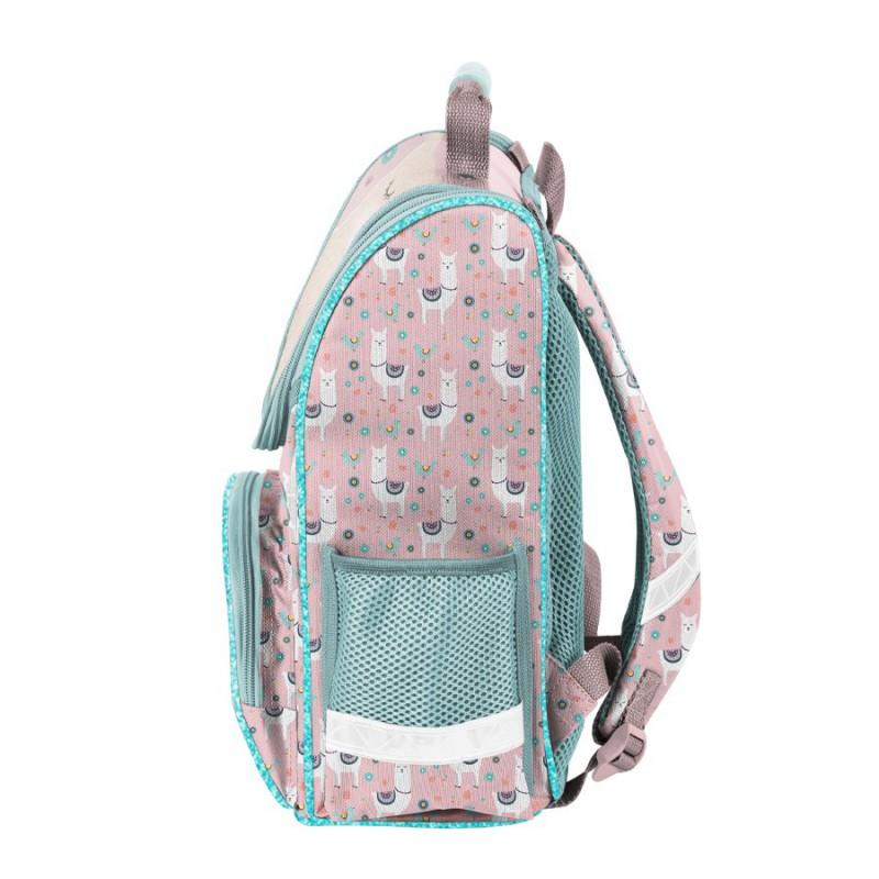 School Backpack For Girls With Llama