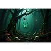 Horror Haunted House Tapestry Photography Background Halloween Vampire Scary Ghost Photo Studio Portrait Decor Backdrop