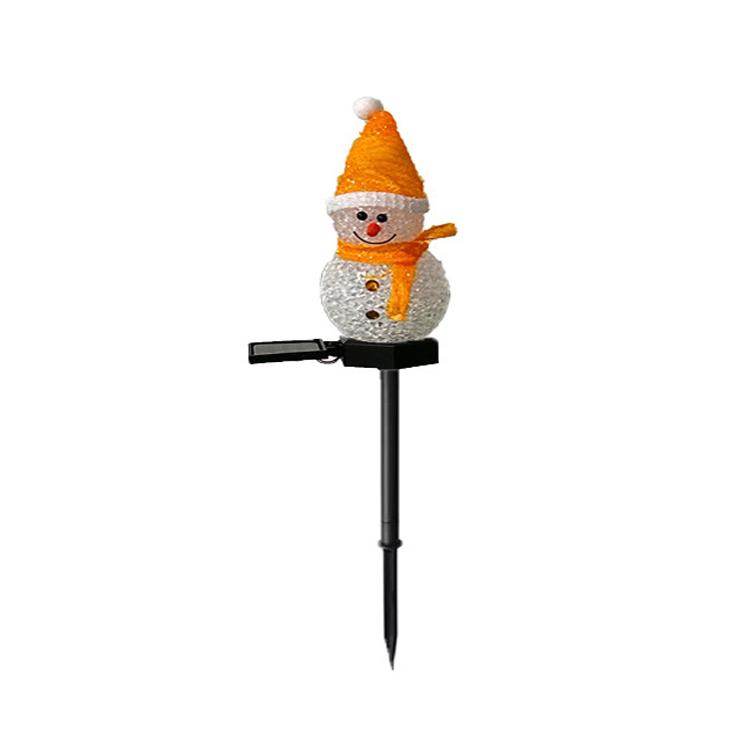 Christmas Solar LED Lights Santa Claus Tree Garden Decoration Waterproof Light Outdoor Post Lamp Lawn Landscape Led Solar Light