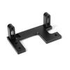 Remote Control Tractor Truck Steering Servo Mount Aluminum Alloy Steering Gear Holder for 1/14 Scale RC Car