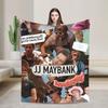 JJ Maybank Super Soft Blanket Rudy Pankow Decorative Plush Bedding Throws Couch Chair Flannel Bedspread Sofa Bed Cover