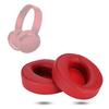 2PCS Earphone Headphone Ear Pad Cover Cushion Replacement for Sony MDR XB950BT (Red)