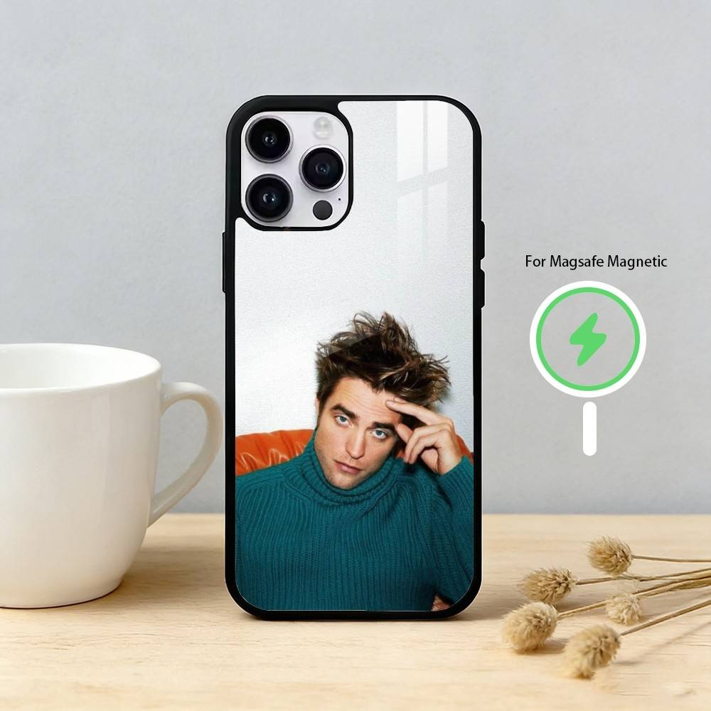 T-Twilight Robert Pattinson Phone Case For iPhone 17,16,15,14,13,12,Plus,Pro,Max For Magnetic Wireless Charge