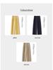 Yellow Wide-Leg High-Waisted Pants for Women - Spring/Autumn 2025 Trendy Loose Straight-Leg Style
