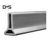 100/200CM Collapsible Shower Threshold Water Dam Self Adhesive Silicone Waterproof Barrier Strip Kitchen Bathroom Dry Wet Separation Bendable Water