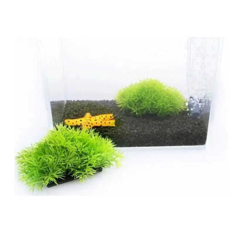 1PCS Aquarium Decoration 3 Colors Artificial Aquatic Plastic Plants Aquarium Grass Fish Tank Ornament Decor Home Supplies