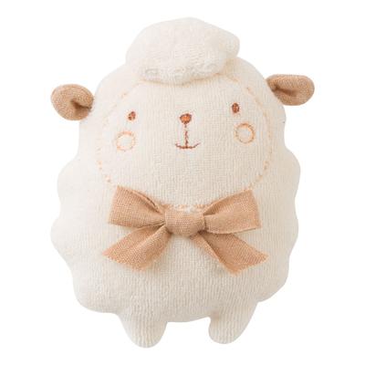 Made In Japan Organic Cotton Baby Rattle Smiling Animal Nigi Nigi Doll with Bell Amorosa Mamma Baby Newborn Baby Toy Stuffed Toy First Toy Nigi Nigi