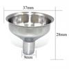 Lab Supplies for Essential Oil Bottles Flasks Hopper Funnel Stainless Steel Hip Flask Funnel