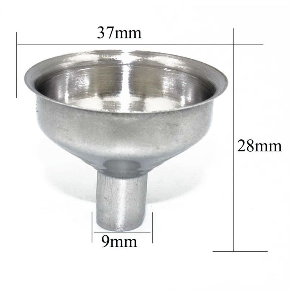 Lab Supplies for Essential Oil Bottles Flasks Hopper Funnel Stainless Steel Hip Flask Funnel