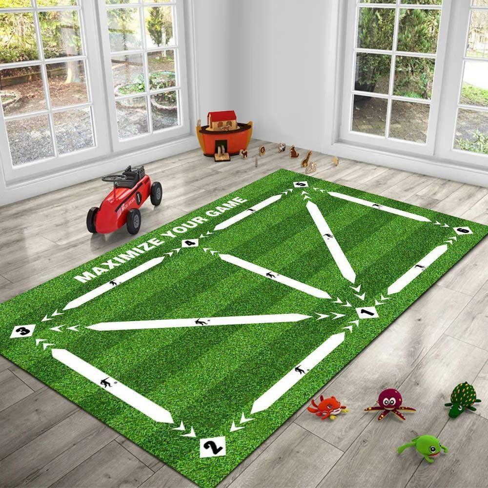 

Foldable Non Slip Mat Durable Voetbal Auxiliary Props New Football Training Mat Kids белый