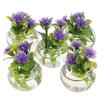 1/12 Dollhouse Miniature Green Potted For Home Decor Simulation Potted Plants
