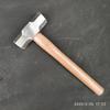 Polished Iron Hammer with Wooden Handle (Two-Pack: 4P, 6P, 8P)