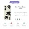 For Samsung Galaxy A17 5G Case Coconut Tree Pattern Printing Straight Edge TPU Phone Back Cover