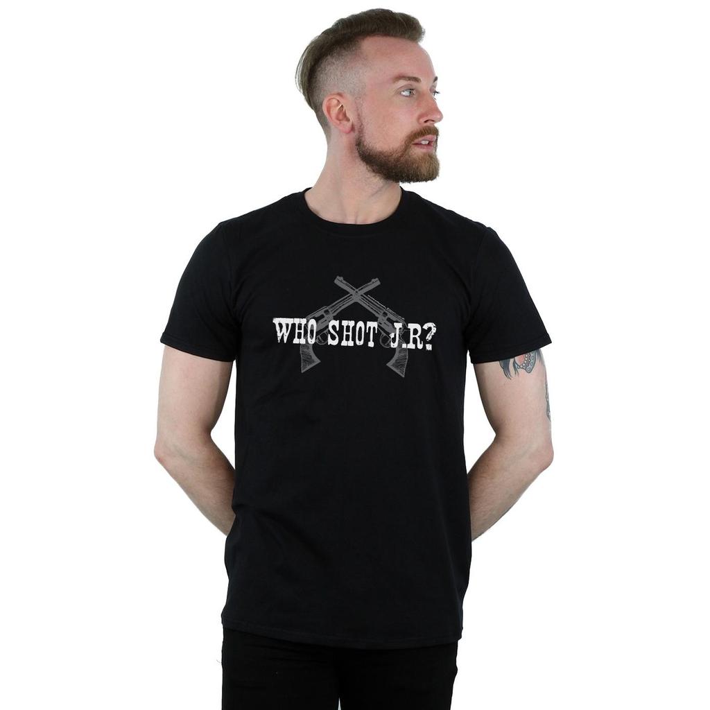 Dallas Mens Who Shot J.R. T-Shirt