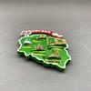 Poland Magnetic Tourist Souvenir Cute Fridge Magnet Decoration Polska Map Magnetic Refrigerator Sticker Resin Handicraft Gift
