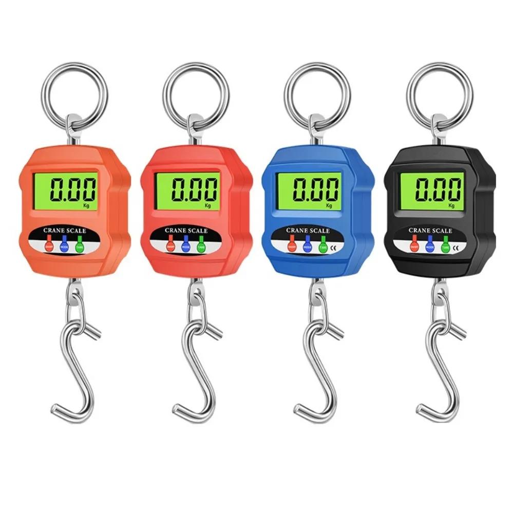 300kg Electronic Crane Scale, Digital Industrial Crane Scale, Heavy-Duty Crane Hook Scale, Suitable For Indoor And Outdoor Use