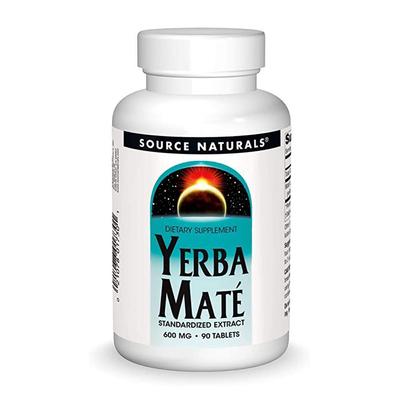 Yerba Mate Standardized Extract 600 Mg, 90 Tablets