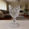 1pcs Glass Cup with Embossed Design Tall Wine Glasses Simple Creative Red Wine Glass High-end Water Cup Beer Glass Whiskey Glass