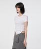 Peulleeoeob Handmade Twisted T-Shirt (Fl-119_White)