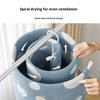 Spirals Drying Rack Space Saving Bed Sheet Hanger For Household Dorm Round Multi-functional Balcony Rotating Spirals Drying Rack