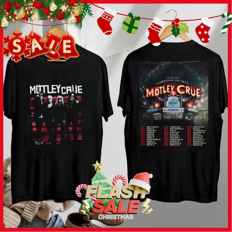 Motley Crue Carnival of Sins Shirt, Motley Crue Tour 2026 Unisex T-Shirt 2XL