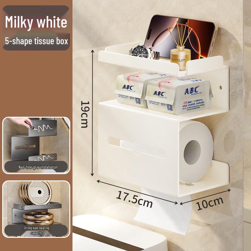 

CMAOS 3-Tier Carbon Steel Toilet Paper Holder