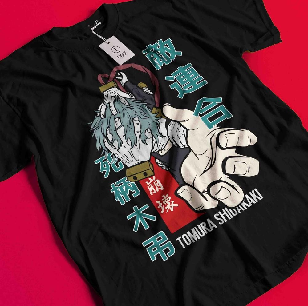 

Tomura Shigaraki T-Shirt My Hero Academia Tshirt Midoriya Shirt MHA Dabi Deku BB1513 3XL