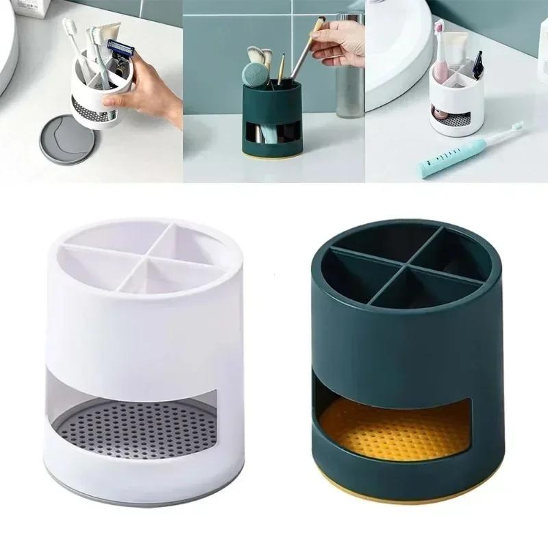 

Electric Toothbrush Holders Drain Rack Electric Fitting Kitchen Rack Bathroom Toothpaste Holders Bathroom Products белый