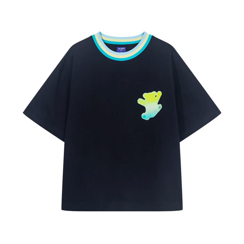 

M.Latin Boys Contrast Print Short Sleeve T-Shirt 120