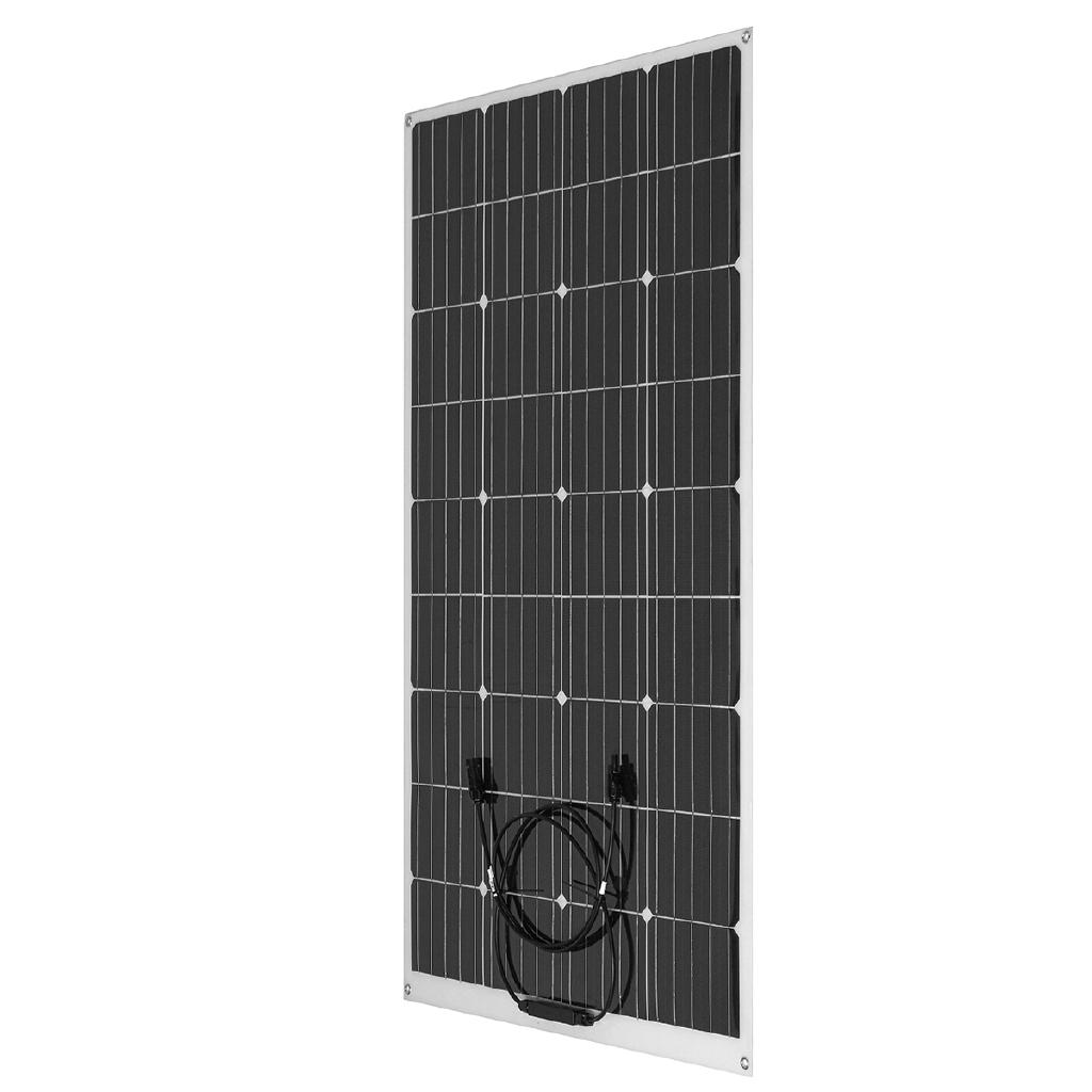 18V 340W 1129*670mmFlexible Monocrystalline Solar Panel Tile Mono Panel Waterproof Camping