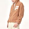 New FILA Velvet Jackets Unisex Teddy Camel F11M149505F-LK