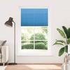 VidaXL Store Pleated Blue 115x200 Cm Fabric Width 114.4cm Polyester, Window Pleated Blind, Accordion Blind, Blind 4015214