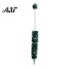 Refillable Bling Writing Pen Diamond Beadable Pens, Rhinestone Beaded DIY Bead Pen, Crystal Shaft Retractable Twist Ballpoint Black Ink Pens