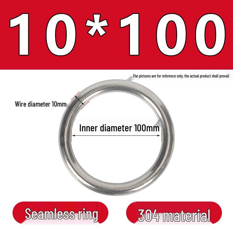 Stainless Steel Seamless O-Ring: Corrosion-Resistant Accessory for Handbags and Pet Gear