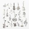 30Pcs Charms Sun Moon Horse Crown Leaf Fish Clover Antique Bronze Silver Color Mixed Pendants Diy Making Findingstibetan Jewelry