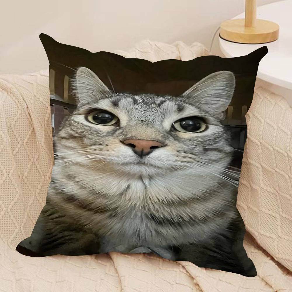 

Abstract Ugly animal Fun gift Cushion Cover Silky Short Plush Invisible Zipper Dustproof Sofa Pillow Case for Home Decor 30x30cm