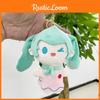 Toy Charming Plush Hatsune Miku Collectible Doll Cute Keychain 12cm For Students