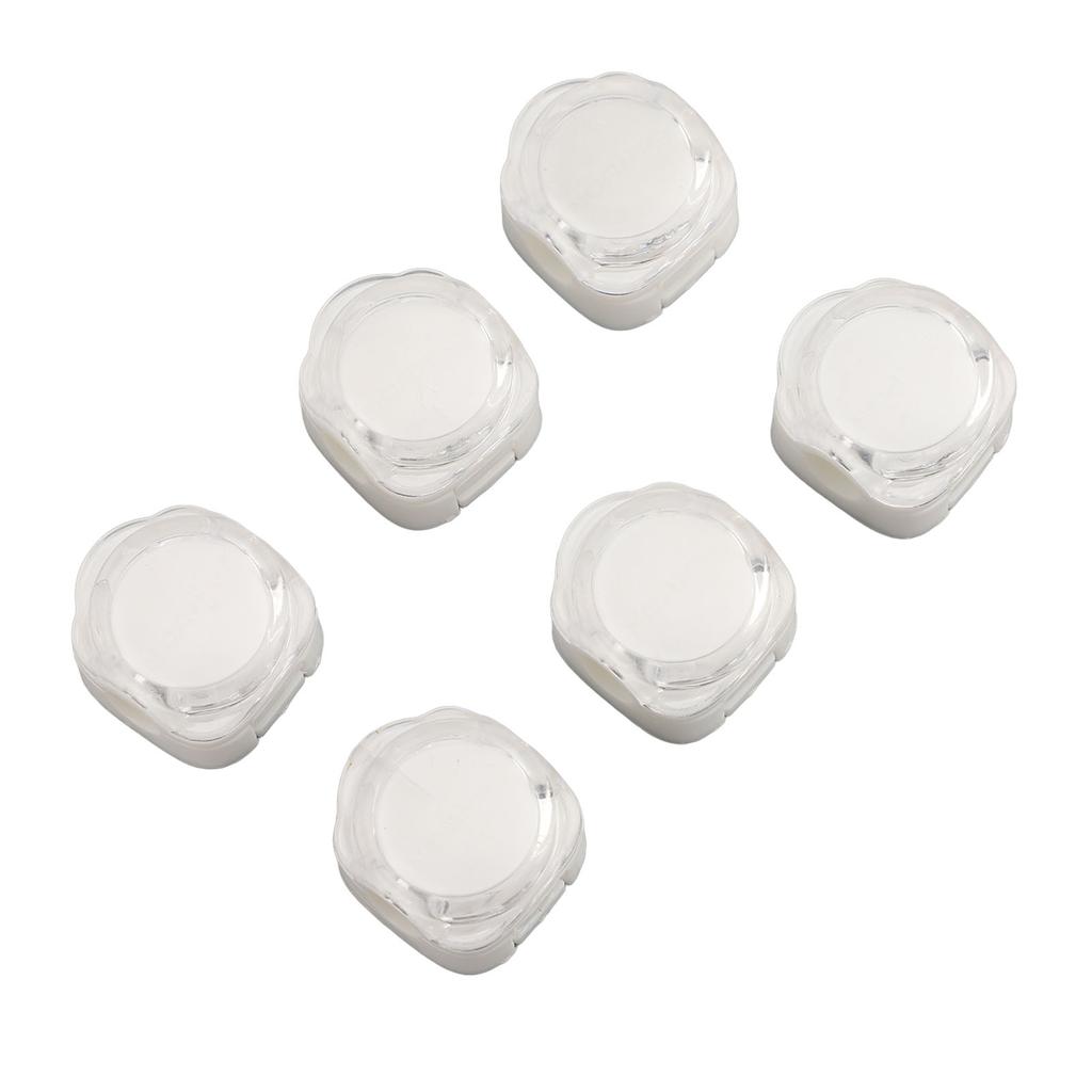 6 Pcs Magnetic Cable   7.5mm Slot Charging Cord Clip Holder Desk Wire   with   Tape