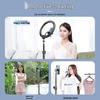 10-inch LED Ring Light with Foldable Tripod for Streaming & Beauty