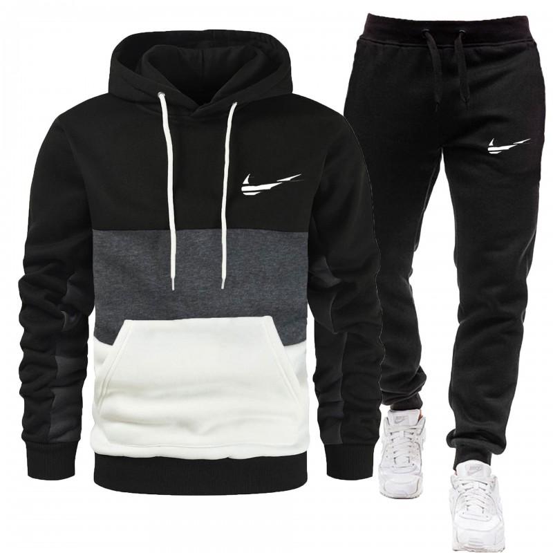 Mens Womens Casual Tracksuit Set Long