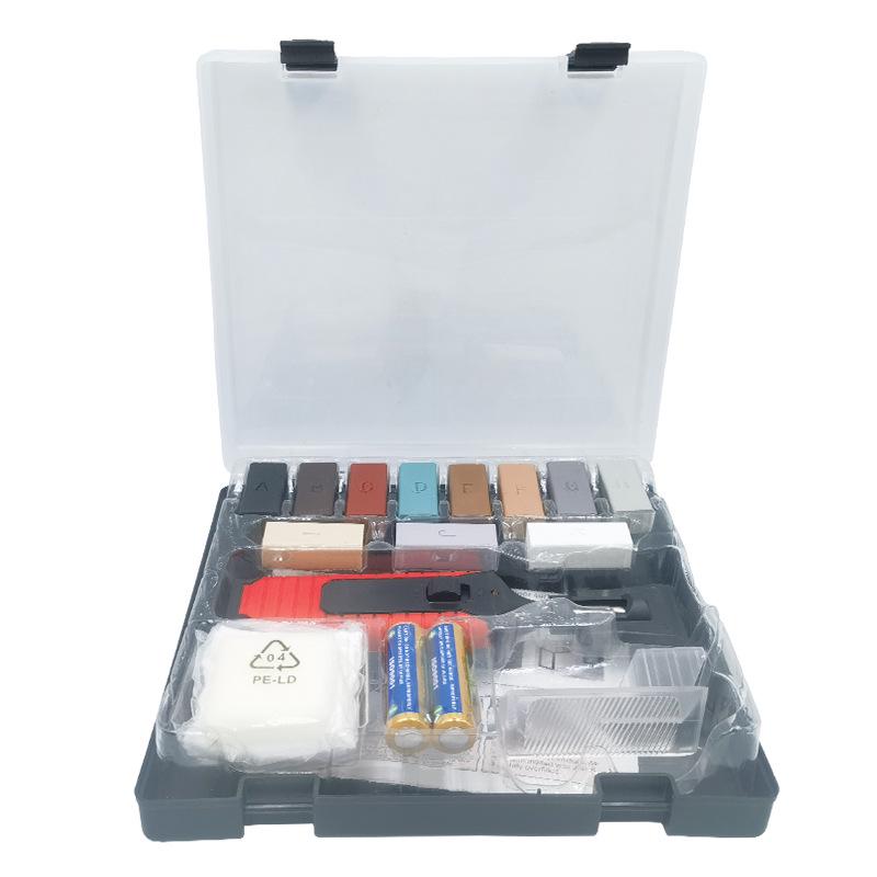 Tile Repair Kit: 17pc Set for Floor and Wall Hole Fixing