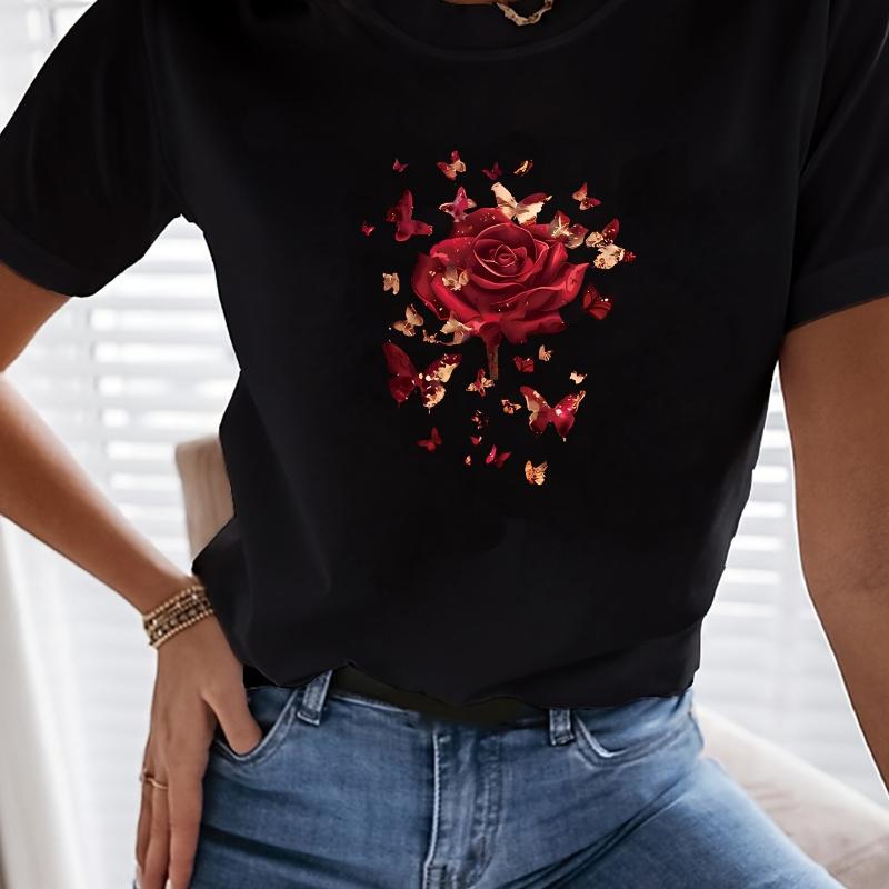 

Drawstring Waist T-shirt - Fashionable Casual Slimming Versatile Style XXL серый