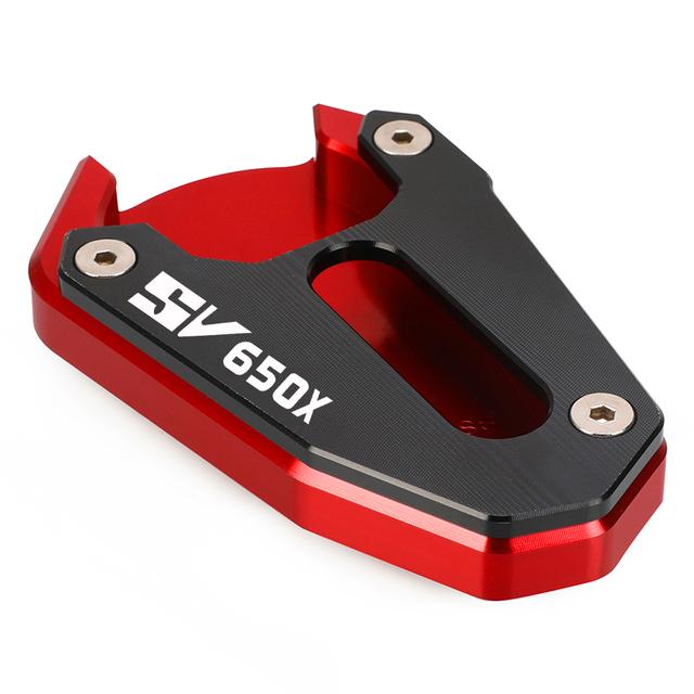 Kickstand Side Stand Enlarge Extension Support Plate For SUZUKI SV650X 2018-2022 SV650 SV 650 2015-2022 SFV650 SFV 650