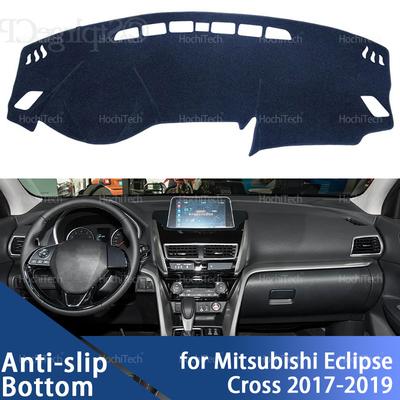 Car Dashboard Cover Avoid Light Pad Instrument Platform Cover Mat Carpet for Mitsubishi Eclipse Cross 2017 2018 2019 LHD