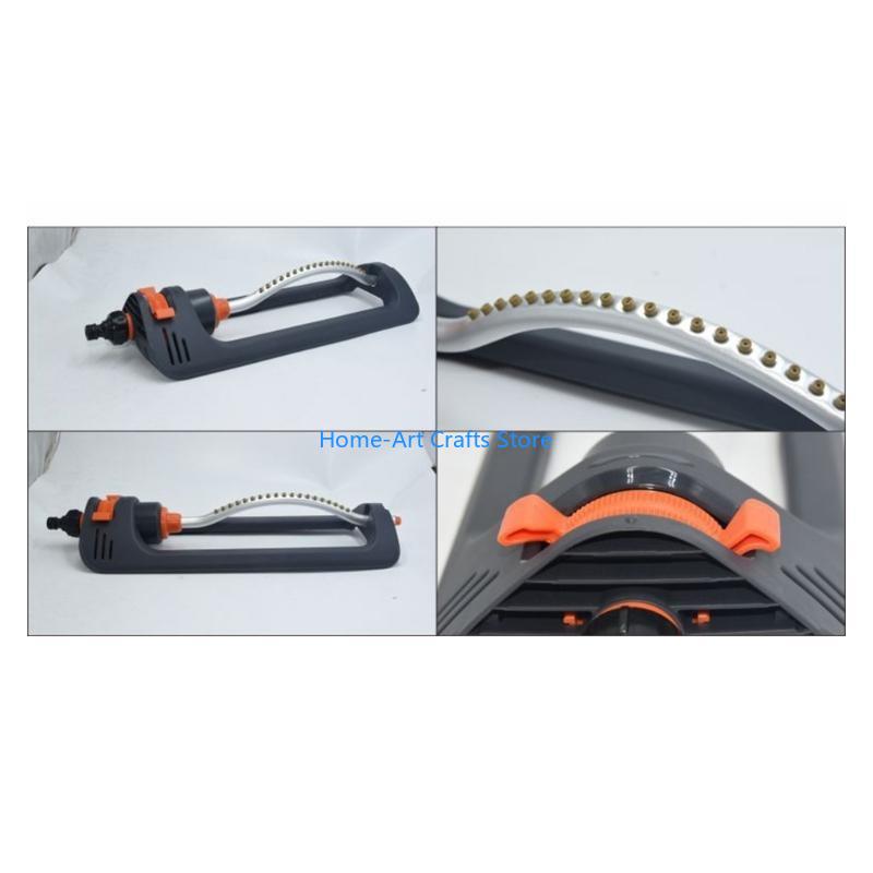 Y3NA Oscillating Sprinkler Lawn Sprinkler Water Sprinkler with 19 Hole Nozzles CN
