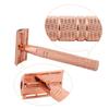 Rose Gold Silver Portable Hair Removal Tool Male Handle Womens Classic Men Shaving Manual Shaver Safety Razor Double Edge Razor