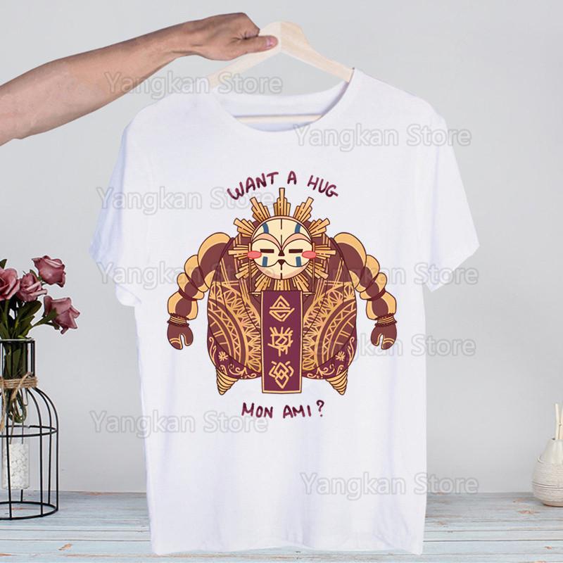 

Clair Obscur Expedition 33 T shirts Fashion Men And Women Tops T-shirt Short Sleeve Unisex Tshirt L