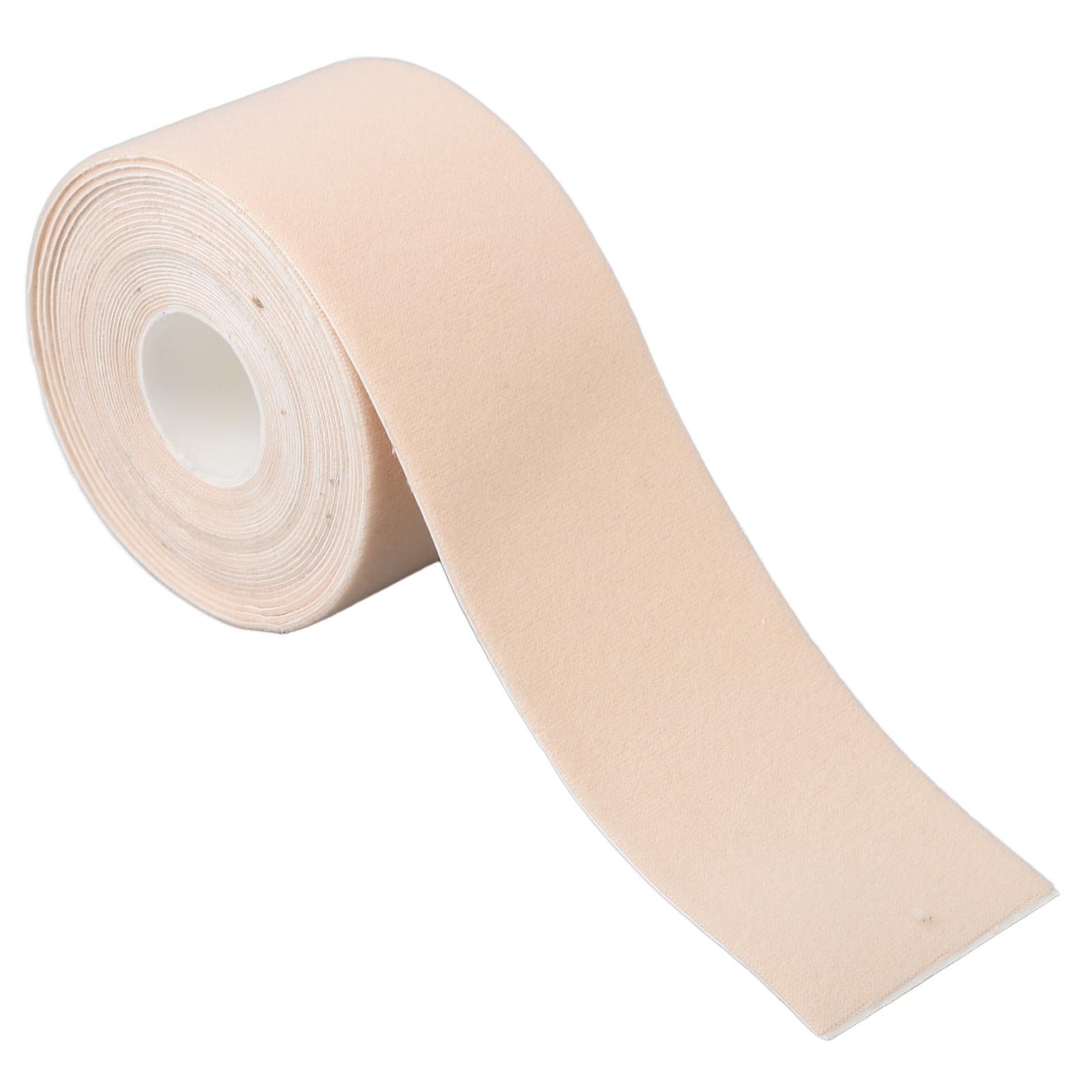 

Подушечка-наклейка на пятку розовая для высоких каблуков, ширина 5 см, длина 4,5 м для ухода и защиты стоп