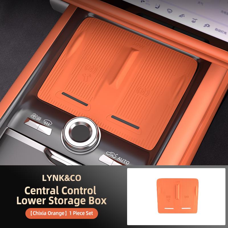 1 Pcs For 2025 Lynk & Co 900 Wireless Charging Pad Auto Interior Accessories Car Phone Non-slip Charger Mat Silicone