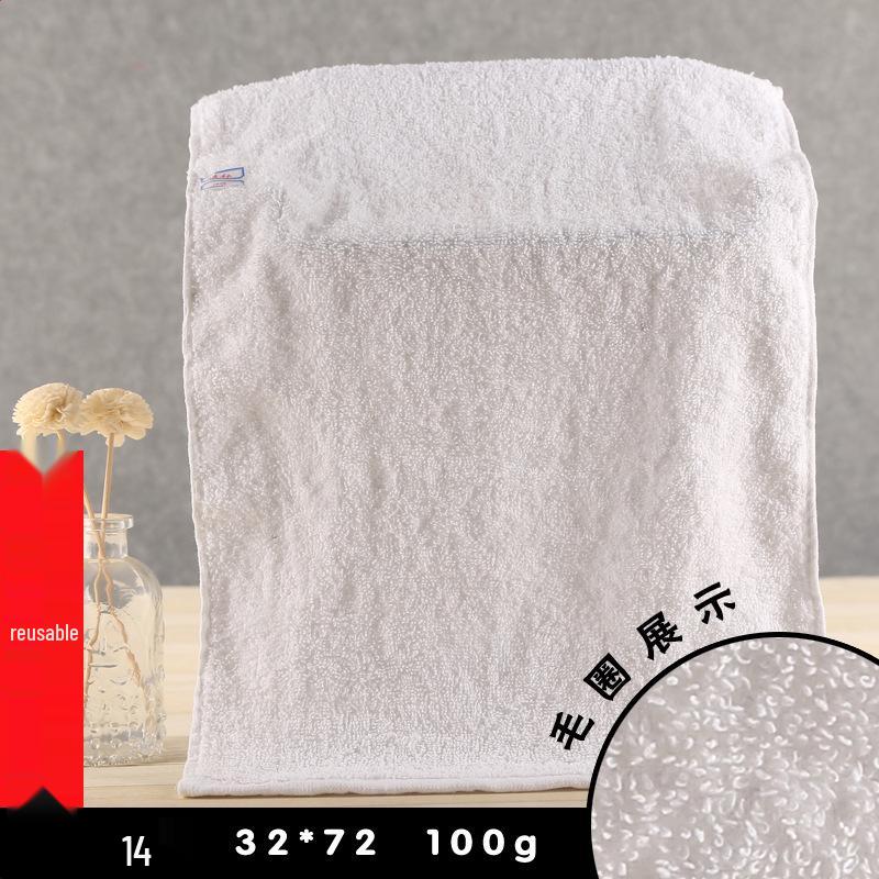 Saugfähige weiße Einwegtücher aus reiner Baumwolle für Salon, Bad, Küche und Reinigung